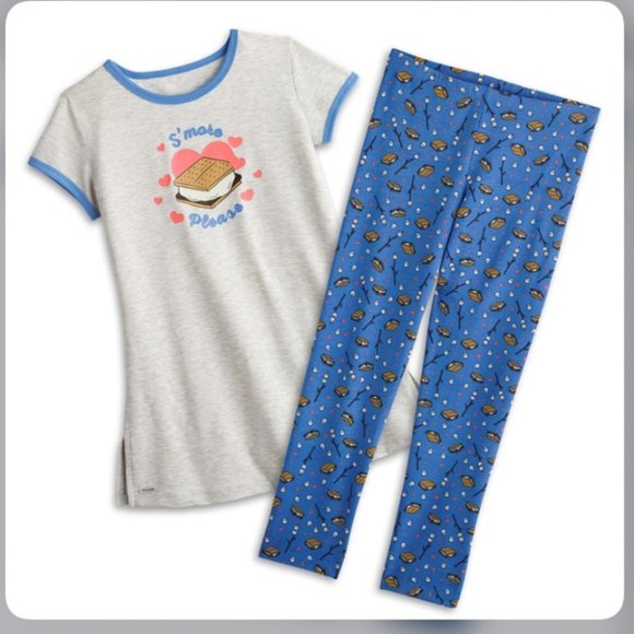 American Girl Truly Me S’more Fun, Glow in the Dark 2 piece Pyjamas set. - Picture 1 of 5